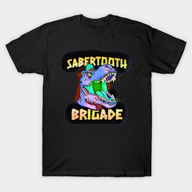 Saber tooth Brigade T-Shirt by PersianFMts